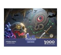 1000 Pièces Mythes et Contes de fées Puzzle Familial Mythes et Contes de fées Puzzle Adulte Défi Jouets Puzzle Difficile Illustration - Premium Parfait pour Les Soirées De Jeu 70x50cm/1000pcs