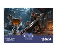 1000 Pièces Mythes et Contes de fées Puzzle Familial Mythes et Contes de fées Puzzle Adulte Défi Jouets Puzzle Difficile Activité Familiale Parfaite Parfait pour Les Soirées De Jeu 70x50cm/1000pcs