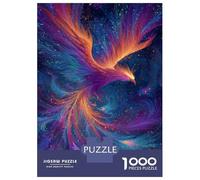 1000 Pièces Phoenix Puzzles Divertissement Créatif Pièces Parfaitement Assorties Animaux mythiques Casse-tête Qualité Premium pour Adultes 38x26cm/1000pcs