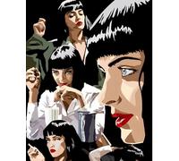 1000 Pièces - Pulps Films Fictions Film Classics Affiches - Jouets Éducatifs pour Adultes Et Familles - Jouets Amusants pour Adultes - Puzzle d'art Irrégulier Zx35Aw