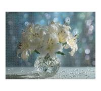 1000 Pièces Puzzle Adulte Lis & Paysage Puzzle en Bois Robuste 1T#1237