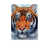 1000 pièces Puzzle，Animaux du Roi Tigre，Jeu de Puzzle 1000 pièces 1000 pièces Cadeaux d'œuvres d'art pour Adultes familles Adolescents（38x26cm）-E22