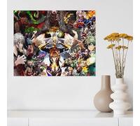 1000 pièces Puzzle,Anime Classique My Hero Academia,Jeu de Puzzle 1000 pièces 1000 pièces Cadeaux d'œuvres d'art pour Adultes familles Adolescents(75x50cm)-65