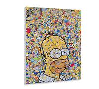 1000 Pièces Puzzle,Anime Die Simpsons,Puzzle en Carton,Adulte Éducatif Décompression Intellectuelle Jouet Puzzles Amusant Jeu De Famille pour Enfants Adultes(38x26cm-470