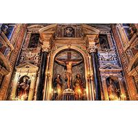 1000 Pieces Puzzle Art Cathédrale De Jésus-Christ Sauveur 75 * 50Cm