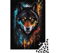1000 pièces Puzzle Casse-tête l'interprétation du Loup pour Adultes