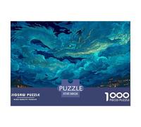 1000 Pièces Puzzle Chinois Loong - Animaux artistiques mythiques Décoration Familiale Casse-tête Classique 38x26cm/1000pcs