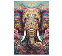 1000 Pièces Puzzle éléphFourmi pour Adultes Et Adolescents EnfFourmis Puzzles sur Planche De Bois Cadeau 78×53cm