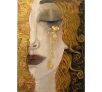 1000 Pieces Puzzle en Bois pour Adulte Les Larmes d'or De Gustav Klimt