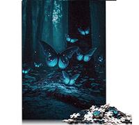 1000 Pièces Puzzle en Carton Papillon pour Adultes et Enfants - Jeux Éducatifs en Bois (Taille 50x75cm)