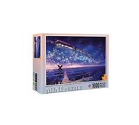 1000 pièces Puzzle enfant cadeau personnalisé de jouet amusant de tour Eiffel - multicolore