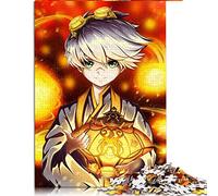 1000 pièces Puzzle Genshin Impact Bennett Puzzles pour Adultes Puzzles en Carton Jeu éducatif défi Jouet (Taille 26x38cm)