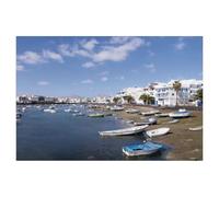 1000 Pièces Puzzle, Image De Puzzle en Bois pour Adultes，Lanzarote - Arrecife，Jeux De Jouets Décontractés pour Adultes Et Adolescents Très Difficiles（75x50cm）-Z89