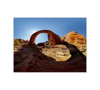 1000 Pièces Puzzle, Image De Puzzle en Bois pour Adultes，Rainbow Bridge, lac Powell, Utah, États-Unis，Jeux De Jouets Décontractés pour Adultes Et Adolescents Très Difficiles（75x50cm）-AO89
