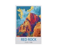 1000 Pièces Puzzle, Image De Puzzle en Bois pour Adultes，Red Rock, Parc de l'État d'Arizona，Jeux De Jouets Décontractés pour Adultes Et Adolescents Très Difficiles（75x50cm）-GB81
