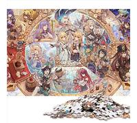 1000 Pièces Puzzle Jeu Genshin Impact Raiden Shogun Puzzle Puzzles en Carton Grand Cadeau pour Adultes (Taille 26x38cm)