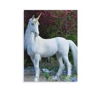 1000 pièces Puzzle，Licorne Blanche Mythique，Jeu de Puzzle 1000 pièces 1000 pièces Cadeaux d'œuvres d'art pour Adultes familles Adolescents（38x26cm）-AQ60
