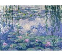 1000 Pieces Puzzle Nymphéas Les Pièces du Puzzle des Peintures Célèbres De Claude Monet S'Emboîtent Parfaitement