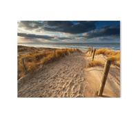 1000 Pièces Puzzle Papier Adulte，Le Doux Chemin vers la Plage éveille Le désir de Vivre au Bord de la mer，pour Les Cadeaux du Nouvel an（38x26cm）-R52