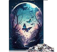 1000 Pièces Puzzle Papillon Rêve Puzzle pour Adultes Puzzles en Bois Puzzle ÉducatifFamilyGame (Taille 50x75cm)
