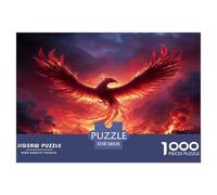 1000 Pièces Puzzle Phoenix - Phoenix Mythique Cadeau Famille & Amis Décoration Artistic 38x26cm/1000pcs