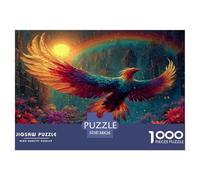 1000 Pièces Puzzle Phoenix - Phoenix Mythique Casse-tête Coloré Jeu Familial Famille & Amis 38x26cm/1000pcs