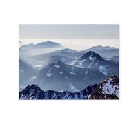 1000 Pièces Puzzle pour Adultes，Alpes Vues Depuis Le Nebelhorn，1000 Pièces Puzzle Éducatif Intellectuel Décompression Amusant Jeu De Famille（38x26cm）-AS60