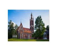 1000 Pièces Puzzle pour Adultes，Église Saint-Pierre de Wörlitz, Dessau, Saxe-Anhalt, Allemagne，1000 Pièces Puzzle Éducatif Intellectuel Décompression Amusant Jeu De Famille（38x26cm）-M28