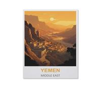 1000 Pièces Puzzle pour Adultes，Yémen, Moyen-Orient，1000 Pièces Puzzle Éducatif Intellectuel Décompression Amusant Jeu De Famille（50x70cm）-HT10