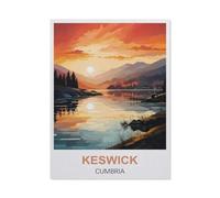 1000 Pièces Puzzle pour Enfants Adultes Jouet，Keswick, Cumbrie，Jeu Intellectuel Jeu Éducatif pour Adulte Enfant Stress Décoration De La Maison Puzzles（75x50cm）-EM69
