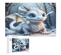 1000 Pièces Puzzle ptérosaure pour Adultes Et Adolescents Enfants Puzzles sur Planche De Bois Cadeau （75×50cm）