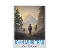 1000 Pièces Puzzles Adultes Adolescents Enfants Education，John Muir Trail, Californie，Unique Parfaitement Classique Éducation Super Hard Anniversaire Cadeau（38x26cm）-L1