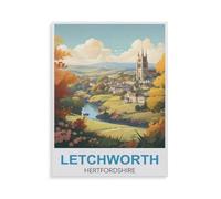 1000 Pièces Puzzles Adultes Adolescents Enfants Education,Letchworth Garden City Comté de Hertfordshire,Unique Parfaitement Classique Éducation Super Hard Anniversaire Cadeau(75x50cm)-GU51