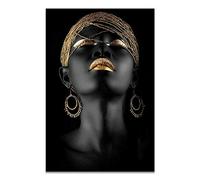 1000 pièces puzzles-belle femme noire-décorations de famille, cadeau d'anniversaire unique adapté aux adolescents et aux adultes