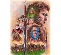 1000 Pièces Puzzles - Bravehearts Classic Film Poster - Jeux De Réduction du Stress en Famille - Memory Cognition Game Gifts Sq204Zy CYQFEZ