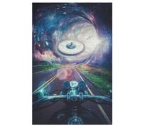 1000 Pièces Puzzles De Alien pour Adultes Enfants Puzzle en Bois Jeux ÉduChatifs, Jeu Familial Amusant （78×53cm）