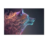 1000 Pièces Puzzles De Wolf pour Adultes EnfFourmis Puzzle en Bois Jeux ÉduChatifs, Jeu Familial Amusant （75×50cm）