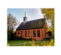 1000 Pièces Puzzles Drôles，Chapelle Saint-Michel，Adultes Puzzle en Papier Image, Adulte Après Le Travail Soulager Le Stress Jouets（38x26cm）-AW34