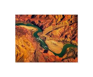 1000 Pièces Puzzles Drôles，Fleuve Colorado dans Le Grand Canyon, Arizona, États-Unis，Adultes Puzzle en Papier, Jouets Éducatifs pour Enfants Joli Cadeau（50x70cm）-O21