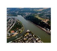 1000 Pièces Puzzles Drôles，l'angle Allemand (Das Deutsche ECK) à Koblenz，Adultes Puzzle en Papier Image, Adulte Après Le Travail Soulager Le Stress Jouets（38x26cm）-AX94