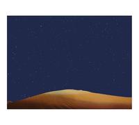 1000 Pieces Puzzles en Bois pour Adultes-Désert,Colline,Ciel étoilé,Étoiles,Nuit 70x50cm