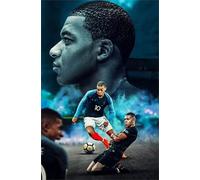 1000 Pièces Puzzles - French Soccer 9 Player Poster - La Famille Réduction Réduction du Stress Jeux - Jeu De Défi pour Adultes - Art Mural Décoratifation Kq67Zp