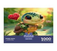 1000 Pièces Puzzles pour Adultes Aimer Les Tortues Animaux Marins, Jeu Impossible, Décoration De La Maison, Adulte Classique Puzzle, pour Adultes Enfants 70x50cm/1000pcs
