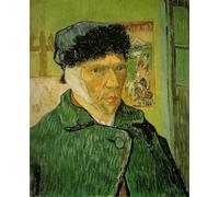 1000 Pieces Puzzles pour Adultes Autoportrait À L'Oreille Bandée De Vincent Van Gogh Puzzles pour Adultes Défi Éducatif Puzzles Van Gogh