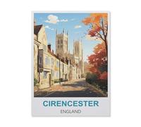 1000 Pièces Puzzles pour Adultes，Cirencester Angleterre，Enfants Papier Puzzle Jeu Éducatif Jouets Éducatifs（38x26cm）-D69