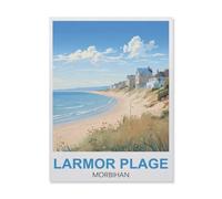 1000 Pièces Puzzles pour Adultes,Larmor-Plage Morbihan,Puzzles pour Enfants Jouets Éducatifs Jeu Bois Matériel HD Impression Affiche Bricolage(75x50cm)-GN51