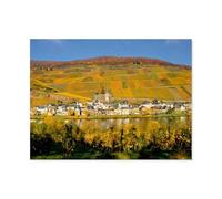 1000 Pièces Puzzles pour Adultes，Le Long de la Belle rivière Moselle，Enfants Bois Puzzle Jeu Éducatif Jouets Éducatifs（75x50cm）-BA93