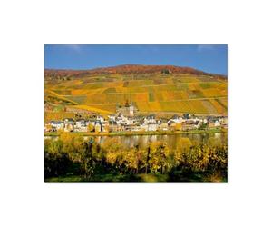 1000 Pièces Puzzles pour Adultes，Le Long de la Belle rivière Moselle，Enfants Bois Puzzle Jeu Éducatif Jouets Éducatifs（75x50cm）-BA93