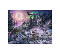 1000 Pièces Puzzles pour Adultes，Les Loups du Nord - Le Loup，Défi Puzzles pour Enfants Éducation Jouets Jeu pour Bricolage Décoration Murale（38x26cm）-B43