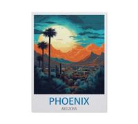 1000 Pièces Puzzles pour Adultes，Phoenix, Arizona，Enfants Bois Puzzle Jeu Éducatif Jouets Éducatifs（75x50cm）-CL64